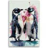 Maľovanie podľa čísel - Zamilovaní tučniaci - 80x120 cm, bez dřevěného rámu - výroba CZ Maľovanie podľa čísel - Zamilovaní tučniaci - 80x120 cm, bez dřevěného rámu - výroba CZ