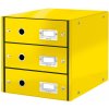 Leitz 604816 Zásuvkový box 3 Click & Store žltá WOW - Žltá, 3 ks, 6 ks, predné otváranie, 4 zásuvky, 286 x 282 x 358 Leitz 604816 Zásuvkový box 3 Click & Store žltá WOW - Žltá, 3 ks, 6 ks, predné otváranie, 4 zásuvky, 286 x 282 x 358