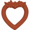 A Little Lovely Company Kousátko z kaučuku - terakotové srdce A Little Lovely Company Kousátko z kaučuku - terakotové srdce