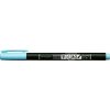 Tombow Brush Pen Fudenosuke pastel na čierny papier, light blue (WS-BS73) Tombow Brush Pen Fudenosuke pastel na čierny papier, light blue (WS-BS73)