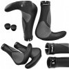 Gripy na riadidlá s rohmi NEXELO L266519NEX, ALU objímka, ergonomické, 128 mm Gripy na riadidlá s rohmi NEXELO L266519NEX, ALU objímka, ergonomické, 128 mm