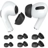 AppleMix Štuple do uší pre Apple AirPods Pro / Pro 2 - sada 3 veľkostí - silikónové - čierne AppleMix Štuple do uší pre Apple AirPods Pro / Pro 2 - sada 3 veľkostí - silikónové - čierne