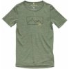 Devold Active Outline Tee Kid zelená Devold Active Outline Tee Kid zelená