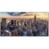 Foto obraz akrylové sklo New York vtačí pohľad 100x50 cm Foto obraz akrylové sklo New York vtačí pohľad 100x50 cm