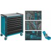HAZET 179NXL-7/265, Dílenský vozík Asistent 179NXL | 265dílný, Nerezová pracovní plocha, Modrá HAZET 179NXL-7/265, Dílenský vozík Asistent 179NXL | 265dílný, Nerezová pracovní plocha, Modrá