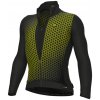 ALÉ Cyklistická vetruodolná bunda - MAGNETE PR-S - čierna/žltá M ALÉ Cyklistická vetruodolná bunda - MAGNETE PR-S - čierna/žltá M