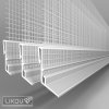 LIKOV LE-V lišta okapnica na hliníkovú zakladaciu lištu LO 6mm LIKOV LE-V lišta okapnica na hliníkovú zakladaciu lištu LO 6mm