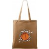 Basketbal lopta v triku - Taška bavlnená - 42 x 38 cm ( Cappuccino ) Basketbal lopta v triku - Taška bavlnená - 42 x 38 cm ( Cappuccino )