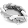 FLOO FOR BABY Luxusné mäkké hniezdo pre bábätko- GRAY-WHITE FLOO FOR BABY Luxusné mäkké hniezdo pre bábätko- GRAY-WHITE