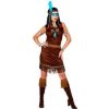 Dámsky hnedý indiánsky kostým S Dámsky hnedý indiánsky kostým S