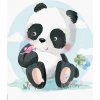 Diamondi Diamantové maľovanie - PANDA S MOTÝLIKOM Rámovanie: bez rámu a bez vypnutia plátna, Rozmer: 40x50 cm Diamondi Diamantové maľovanie - PANDA S MOTÝLIKOM Rámovanie: bez rámu a bez vypnutia plátna, Rozmer: 40x50 cm