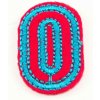 Nažehľovacia záplata - Číslica 0 - rozmer 3 cm x 1,8 cm Nažehľovacia záplata - Číslica 0 - rozmer 3 cm x 1,8 cm