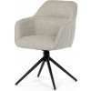 Jídelní židle, krémová, jemně hrubá látka, HC-536 CRM2 Jídelní židle, krémová, jemně hrubá látka, HC-536 CRM2
