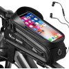 AppleMix WEST BIKING Športové puzdro na bicykel pre Apple iPhone vrátane veľkostí Plus a Max - XL puzdro - čierne AppleMix WEST BIKING Športové puzdro na bicykel pre Apple iPhone vrátane veľkostí Plus a Max - XL puzdro - čierne