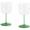 Poháre na víno Tint zelené, 2 ks Poháre na víno Tint zelené, 2 ks