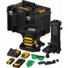 DeWALT DCE080D1GS Aku samonivelačný rotačný laser so zeleným lúčom (18V/1x2,0Ah) Tstak DeWALT DCE080D1GS Aku samonivelačný rotačný laser so zeleným lúčom (18V/1x2,0Ah) Tstak