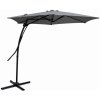 Linder Exclusiv Záhradný slnečník MC2006 350 cm Tmavo sivý