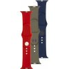 3x set silikónových remienkov FIXED Silicone Strap pre Apple Watch 42/44/45/46/49mm v rôznych farbách, variácia 3 3x set silikónových remienkov FIXED Silicone Strap pre Apple Watch 42/44/45/46/49mm v rôznych farbách, variácia 3