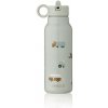 Termofľaša Liewood Falk 350ml: Vehicles dove blue mix Termofľaša Liewood Falk 350ml: Vehicles dove blue mix