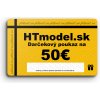 HT model Elektronicka darčeková poukážka - 50 EUR HT model Elektronicka darčeková poukážka - 50 EUR