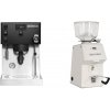 Rancilio Silvia PRO X, black + Ascaso H64, white Rancilio Silvia PRO X, black + Ascaso H64, white