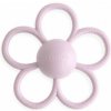 Mushie Rattle Teether Toy hryzadielko s hrkálkou Soft Lilac