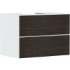 Hansgrohe Xevolos E Umývadlová skrinka 78x56x55 cm, 2 zásuvky, matná biela/tmavý dub 54187730-HG Hansgrohe Xevolos E Umývadlová skrinka 78x56x55 cm, 2 zásuvky, matná biela/tmavý dub 54187730-HG