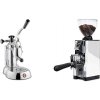 La Pavoni Stradivari Lusso + Eureka Mignon Libra 65 All Purpose, CR white La Pavoni Stradivari Lusso + Eureka Mignon Libra 65 All Purpose, CR white