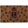 Clayre & Eef Kokosová rohožka s pernírkom Gingerbread Magic - 75*45*1 cm - Clayre & Eef Clayre & Eef Kokosová rohožka s pernírkom Gingerbread Magic - 75*45*1 cm - Clayre & Eef