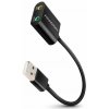 AXAGON ADA-12, USB 2.0 - externá zvuková karta, 48kHz/16-bit stereo, kovová, kábel USB-A 15 cm (ADA-12) AXAGON ADA-12, USB 2.0 - externá zvuková karta, 48kHz/16-bit stereo, kovová, kábel USB-A 15 cm (ADA-12)