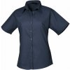 PREMIER PR 302 / Dámska popelínová košeľa s krátkym rukávom - navy XXXL PREMIER PR 302 / Dámska popelínová košeľa s krátkym rukávom - navy XXXL