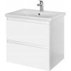 Závesná skrinka s keramickým umývadlom SMOOTH, 65cm 61cm Závesná skrinka s keramickým umývadlom SMOOTH, 65cm 61cm