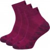Warg Endurance Merino Mid 3-pack fialová