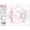 BREMBO Brzdový kotúč 09916711 BREMBO Brzdový kotúč 09916711