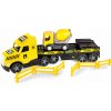 Wader Nákladné auto s miešačkou betónu Magic Truck Technic 36460