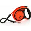 Flexi Vodítko Xtreme S opasok 5m oranžové Flexi Vodítko Xtreme S opasok 5m oranžové