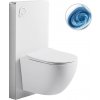 CERANO - Kompletný WC set sanitárny splach. modul - biela matná + WC závesné Cesso, Vortex Rimless + Slim/UF sedátko - biela matná - 49x36 cm CERANO - Kompletný WC set sanitárny splach. modul - biela matná + WC závesné Cesso, Vortex Rimless + Slim/UF sedátko - biela matná - 49x36 cm