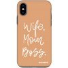 Picasee Fashion Case pro Apple iPhone X/XS - Boss Mama Picasee Fashion Case pro Apple iPhone X/XS - Boss Mama