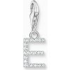 THOMAS SABO prívesok charm letter E silver 1945-051-14 THOMAS SABO prívesok charm letter E silver 1945-051-14