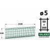 Plotový panel 3D Standard 50, 83×250 cm, machová zelená Plotový panel 3D Standard 50, 83×250 cm, machová zelená