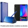 Otváracie Púzdro Luxria Clear View pre Huawei - Modré pre Huawei: Nova 3 Otváracie Púzdro Luxria Clear View pre Huawei - Modré pre Huawei: Nova 3