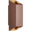 Nordlux Nico Square (hrdzavá) Venkovní nástěnná svítidla hliník, sklo IP54 2218221009 Nordlux Nico Square (hrdzavá) Venkovní nástěnná svítidla hliník, sklo IP54 2218221009