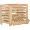 vidaXL Box na zemiaky 60x40x50 cm masívne borovicové drevo vidaXL Box na zemiaky 60x40x50 cm masívne borovicové drevo