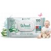 Vlhčené utierky Wewi Aloe Vera jemné bez alkoholu aloe 120 ks Vlhčené utierky Wewi Aloe Vera jemné bez alkoholu aloe 120 ks