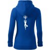 Yoga strom - Mikina dámska trendy zipper s kapucňou - XS ( Kráľovská modrá ) Yoga strom - Mikina dámska trendy zipper s kapucňou - XS ( Kráľovská modrá )