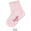 Sterntaler Detské ponožky jednofarebné - ružové 1ks Veľkosť-obuvi: 17-18 Sterntaler Detské ponožky jednofarebné - ružové 1ks Veľkosť-obuvi: 17-18