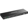 PREMIUMCORD HDMI switch, 4K@60Hz HDMI2.0 KVM 4:1, s dálkovým ovladačem PREMIUMCORD HDMI switch, 4K@60Hz HDMI2.0 KVM 4:1, s dálkovým ovladačem