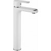 Rea Bloom - vysoká umývadlová batéria, biela-chrómová, REA-B9917 Rea Bloom - vysoká umývadlová batéria, biela-chrómová, REA-B9917