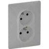Legrand Valena Life - Dvojzásuvka 2 x 2P s detskou ochranou, hliník - 753386 Legrand Valena Life - Dvojzásuvka 2 x 2P s detskou ochranou, hliník - 753386