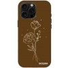 Picasee Fashion Case MagSafe pre Apple iPhone 16 Pro Max - Brown flowers Picasee Fashion Case MagSafe pre Apple iPhone 16 Pro Max - Brown flowers